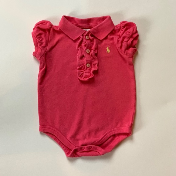 infant girl polo onesies
